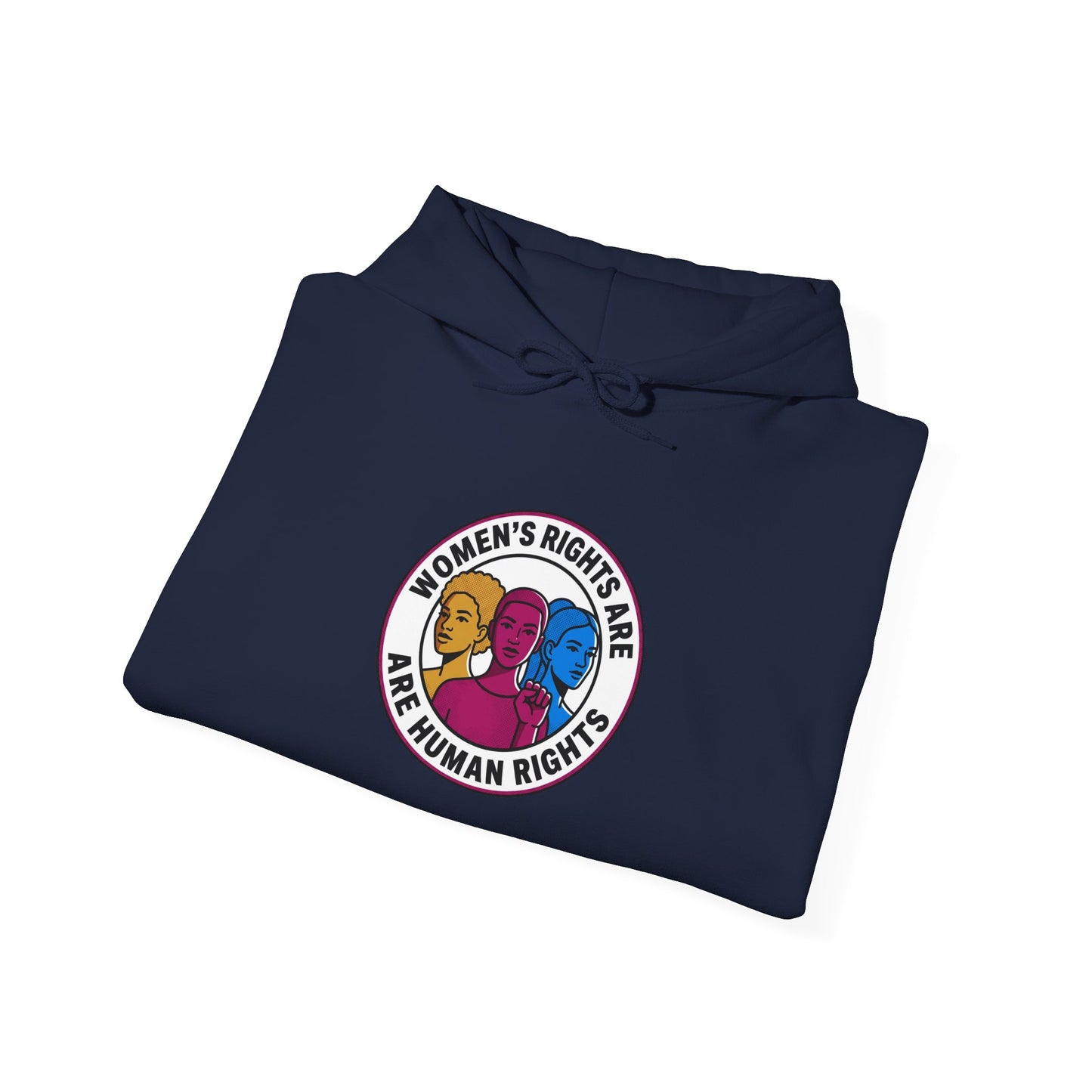 Women's Rights Badge Hoodie | feminism, equality