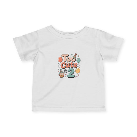 Cute 2nd Birthday Infant Tee