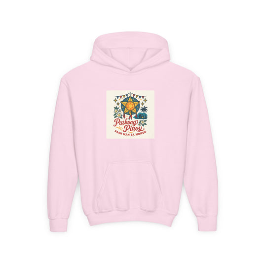 Cozy Holiday Sweatshirt, Youth Hoodie, Christmas Gift, Winter Apparel, Family Celebration Clothing, Fun Christmas Hoodie