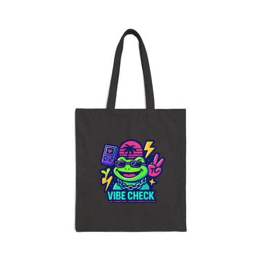 Cotton Canvas Tote Bag