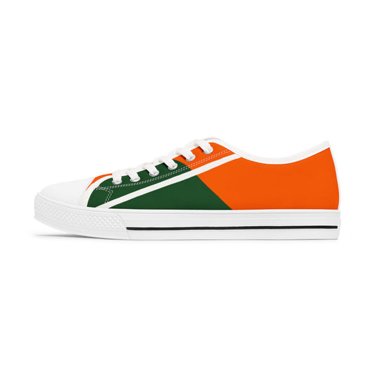 Orange Blossom Personalized Casual Canvas Shoes for Women