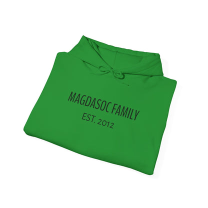 Custom Family Name Hoodie (REGULAR PRINT, DTF)-Personalized Pullover