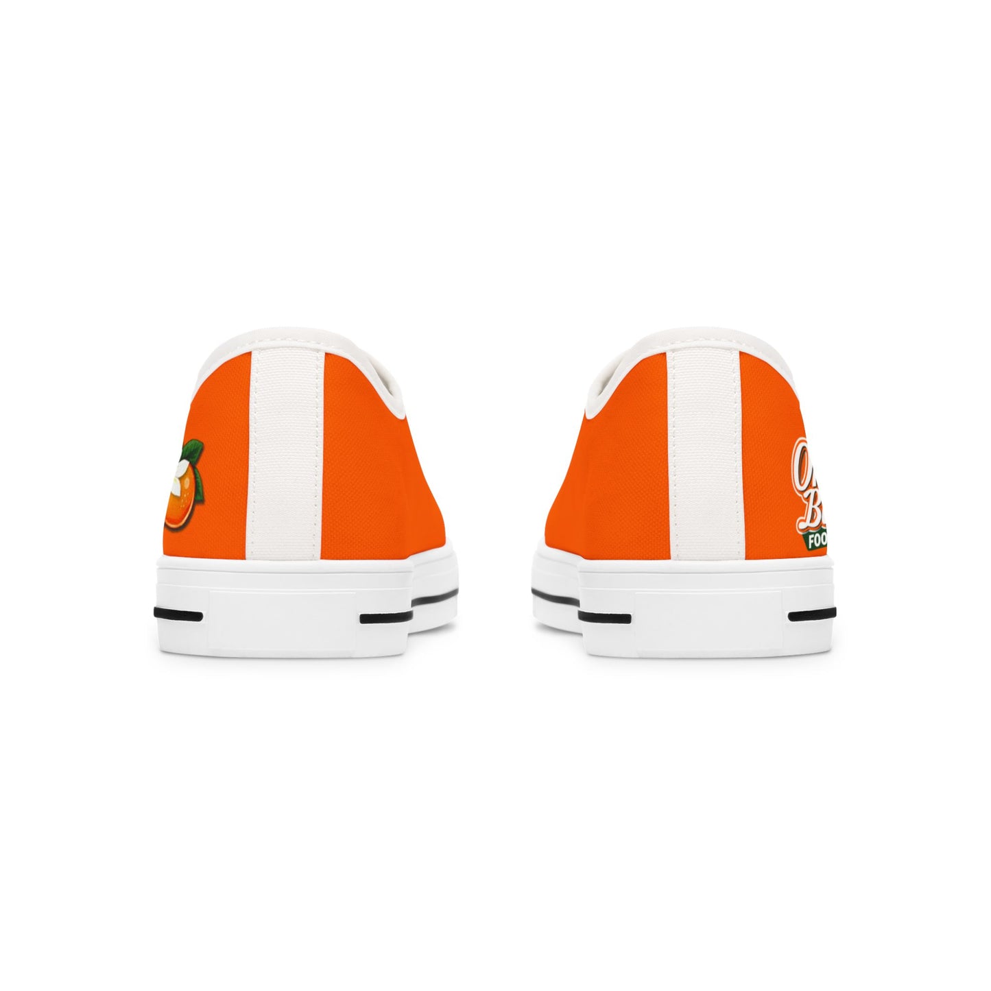 Orange Blossom Personalized Casual Canvas Shoes for Women