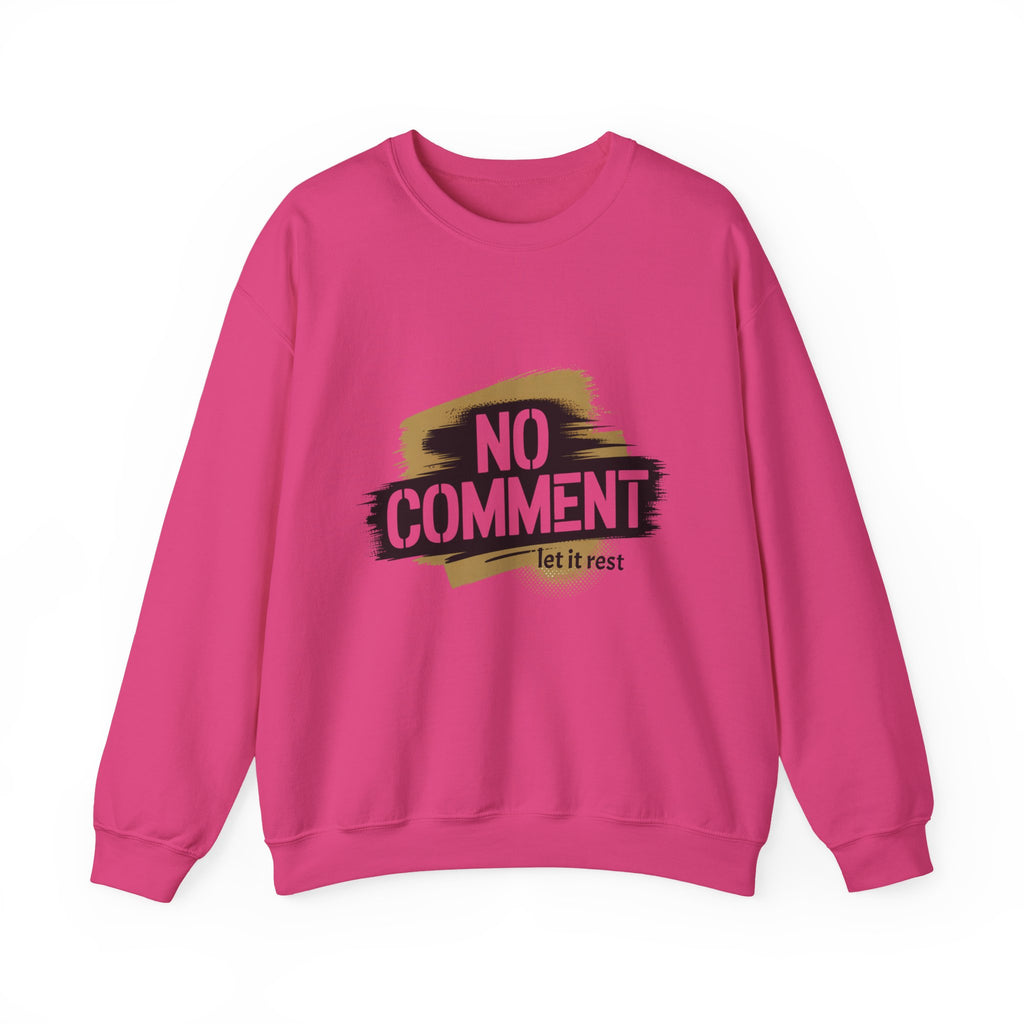 No Comment Heavy Blend Crewneck Sweatshirt