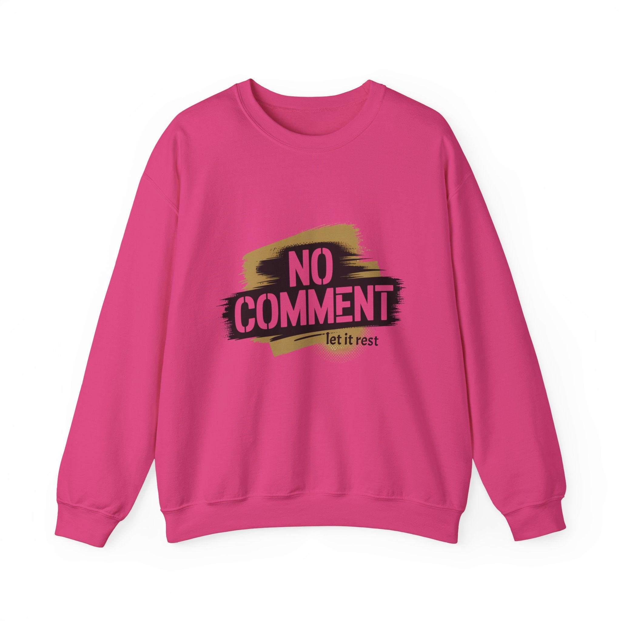 No Comment Heavy Blend Crewneck Sweatshirt