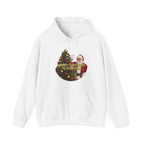 Christmas Hoodie - 'Merry Christmas to Everyone' Front & 'HO, HO, HO!!' Back Holiday Sweatshirt