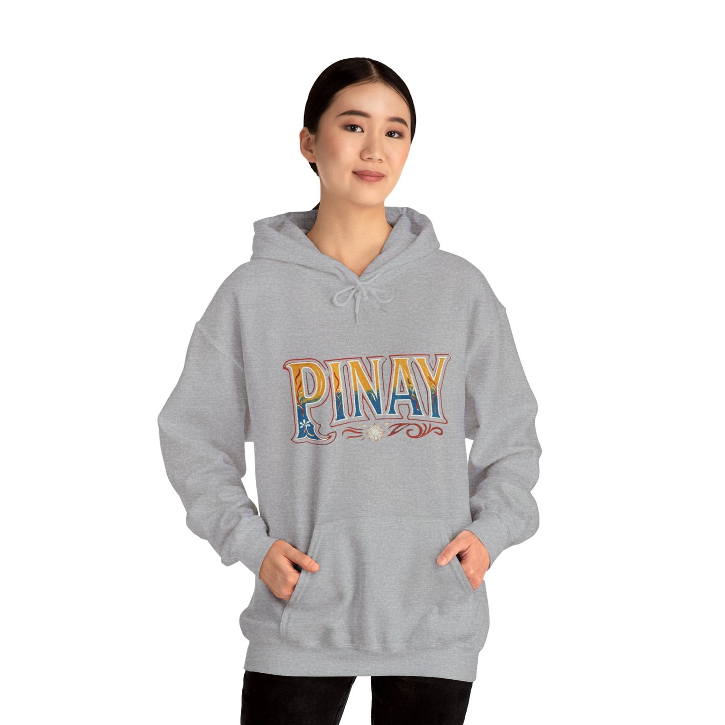 Pinay sa Isip sa Salita at sa Gawa — Filipino Pride Pullover Hoodie