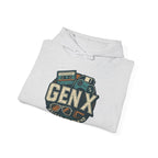 Gen X Hoodie – Retro Raised on Rewind Graphic Sweatshirt