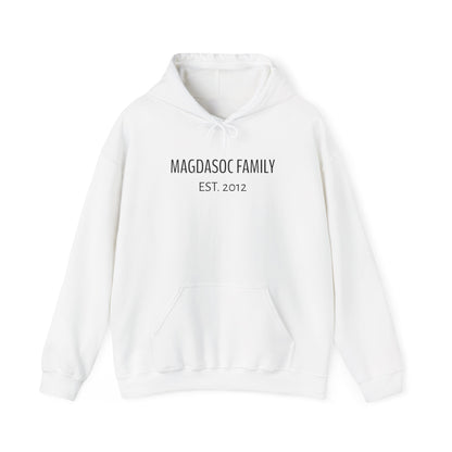 Custom Family Name Hoodie (REGULAR PRINT, DTF)-Personalized Pullover