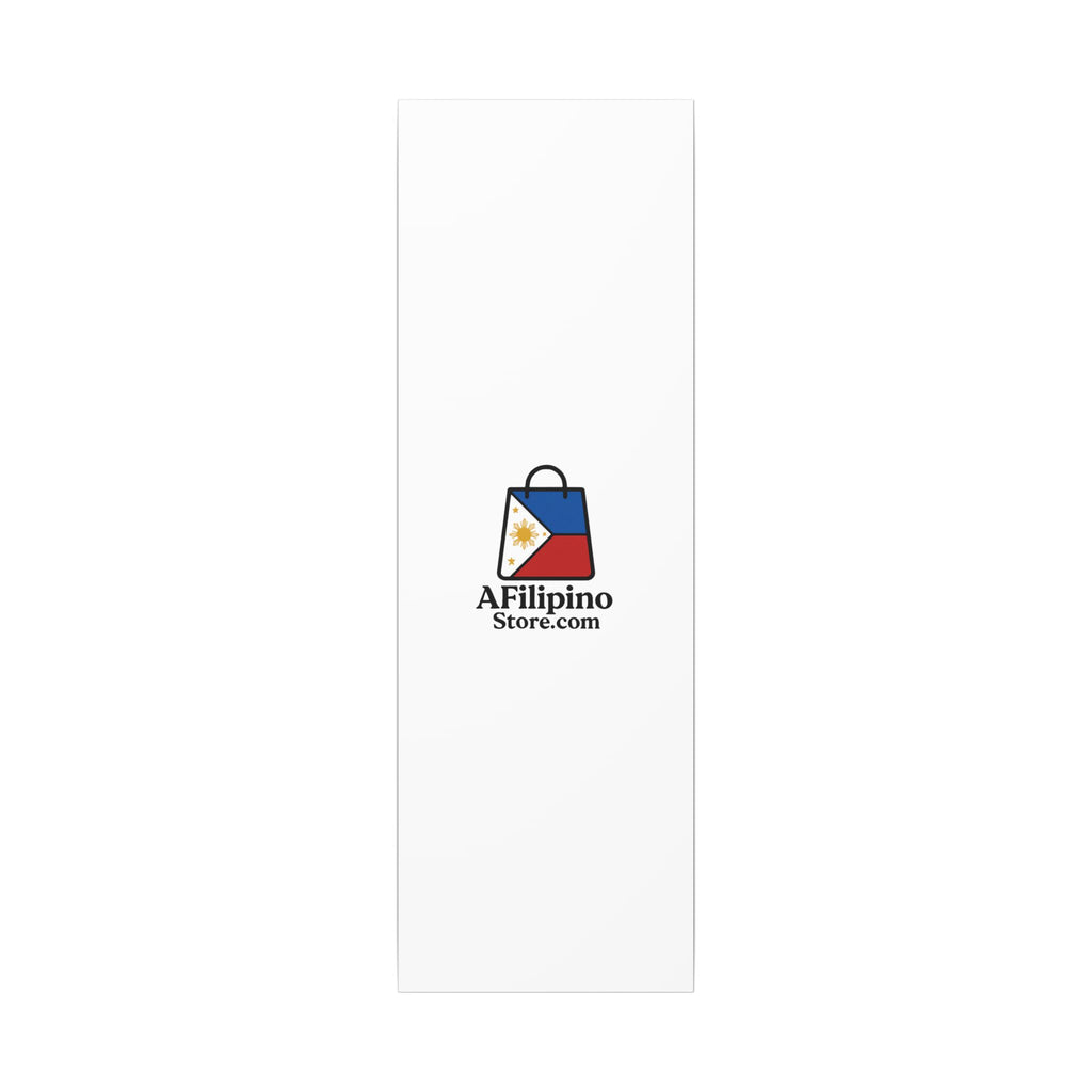 Filipino Flag Tote Logo Canvas Print — AFilipinoStore.com Matte Stretched Wall Art
