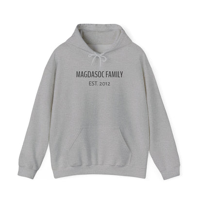 Custom Family Name Hoodie (REGULAR PRINT, DTF)-Personalized Pullover
