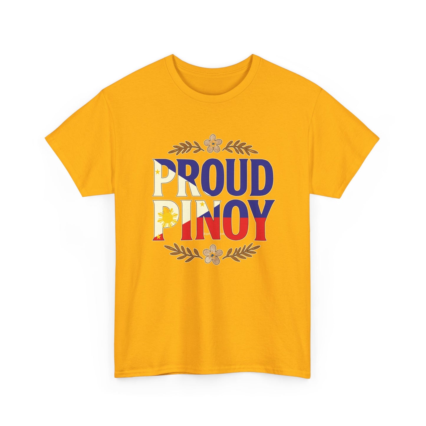 Proud Pinoy T-Shirt – Filipino Flag Pride Tee