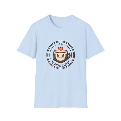 T-Shirt — Caffè Cutie Cute Coffee Cup Graphic Tee