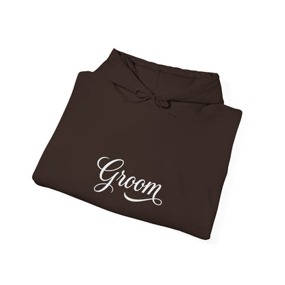 Copy of  "Bride" White Script Hoodie — Bridal Wedding Party Pullover
