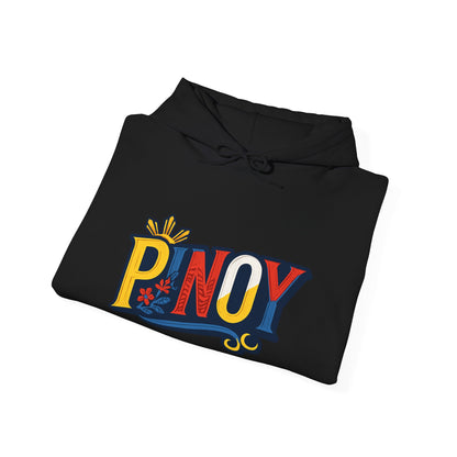 Pinoy Retro Logo Hoodie – Filipino Pride Pullover