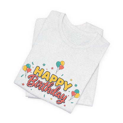 Personalized Happy Birthday Tee