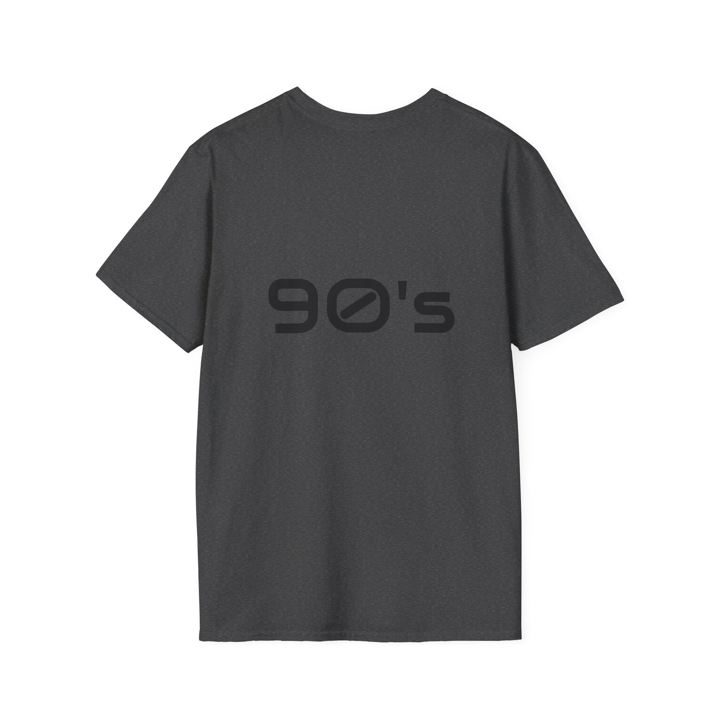 Anime Boy Portrait T‑Shirt — Retro "90's" Back Print