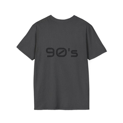 Anime Boy Portrait T‑Shirt — Retro "90's" Back Print