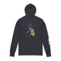 Philippine Flag Heart Hooded Tee — Philippines Map Back Long Sleeve Hooded Shirt