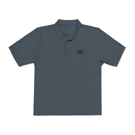 ONE Embroidered Polo Shirt