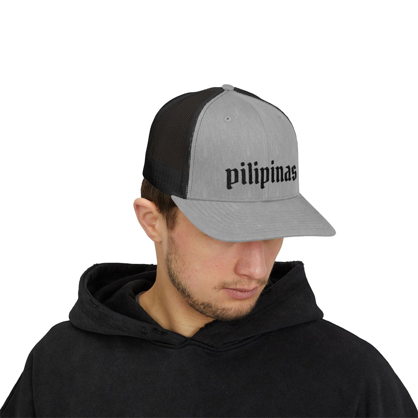 Pilipinas Snapback Trucker Cap - Stylish Mesh Hat for Everyday Wear