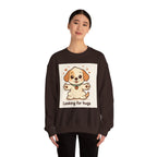 Looking for Hugs Sweatshirt — Cute Puppy Graphic Crewneck