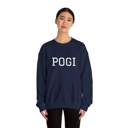 Embroidered POGI Sabi ng nanay ko Crewneck Sweatshirt — Bold Filipino Pride Pullover