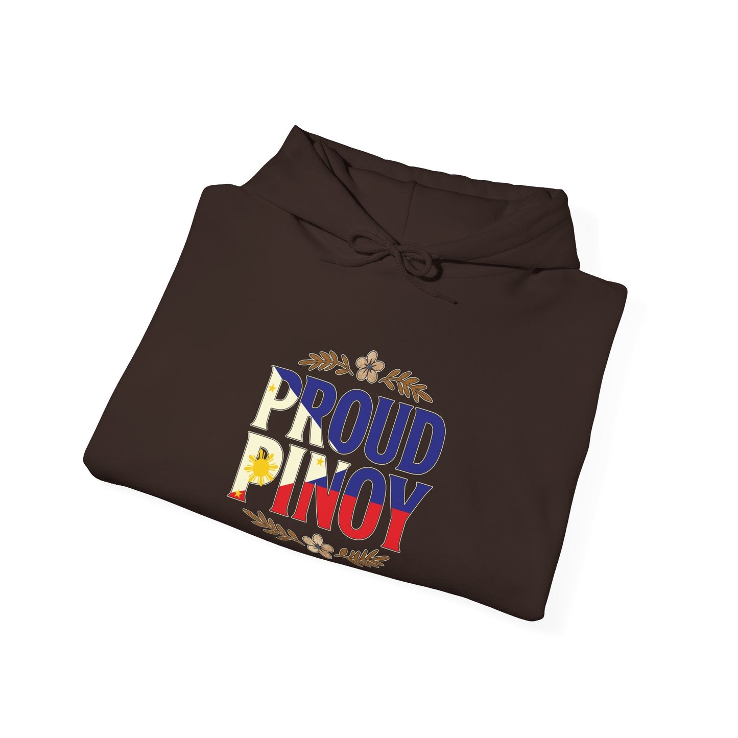 Proud Pinoy  Sa Isip Sa Salita at Sa Gawa Hoodie — Filipino Heritage Pullover