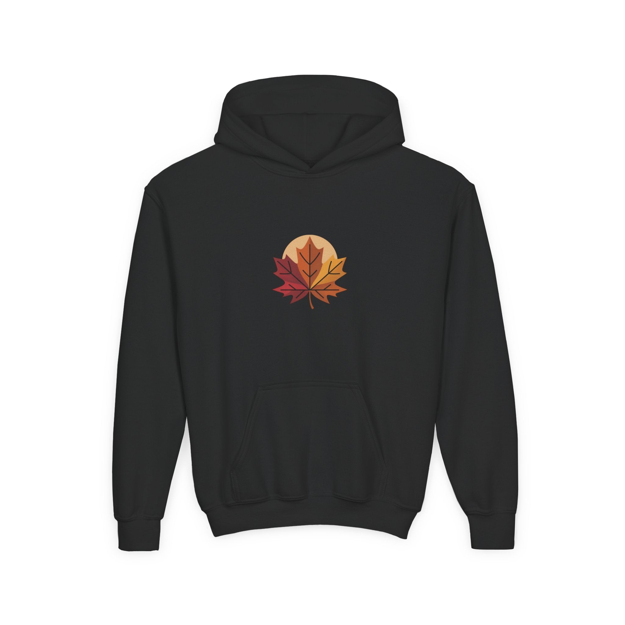 Autumn Leaves Youth Hooded Sweatshirt