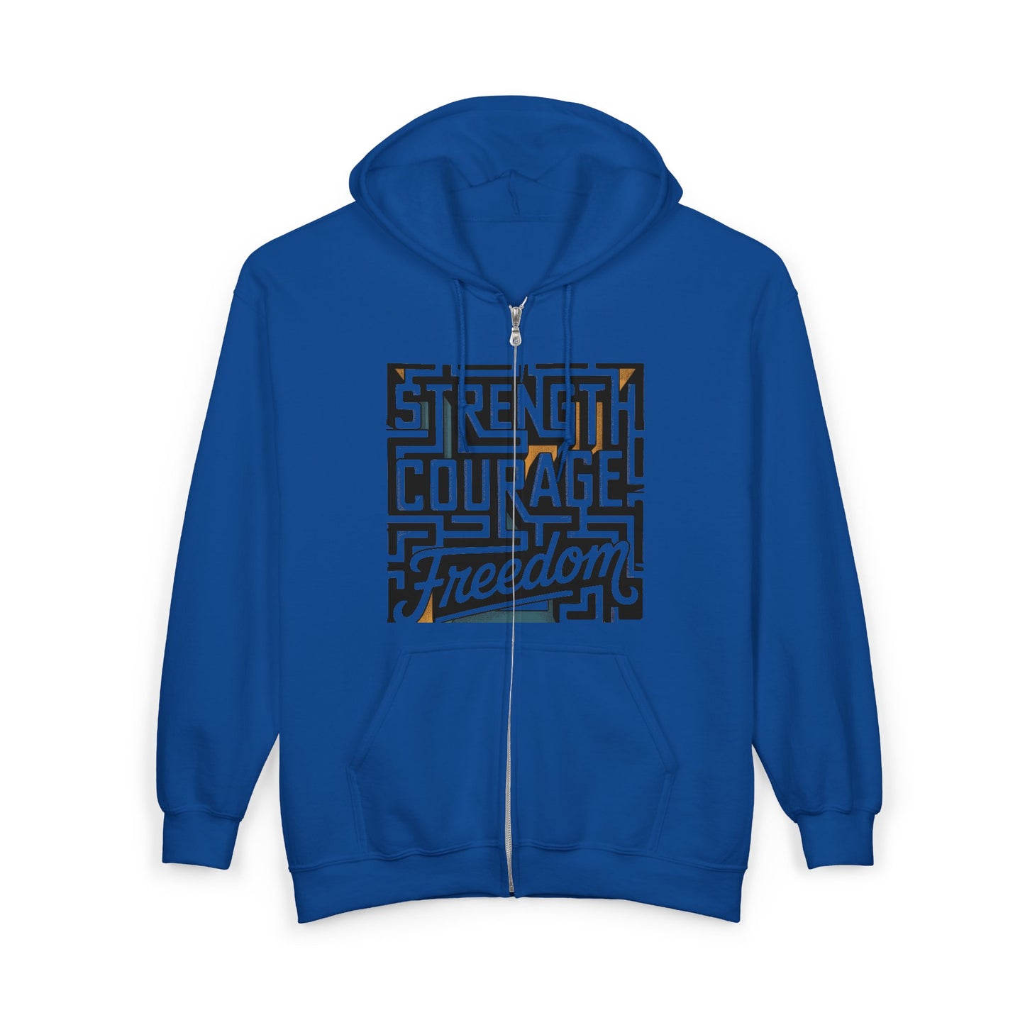 Empowering Freedom Zip-Up Hoodie