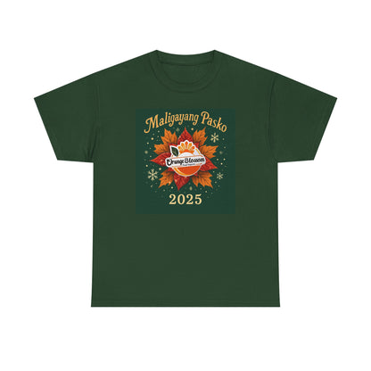 Christmas Tee — "Maligayang Pasko 2025" Filipino Holiday Shirt