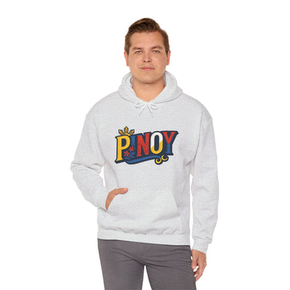 Pinoy Retro Logo Hoodie – Filipino Pride Pullover