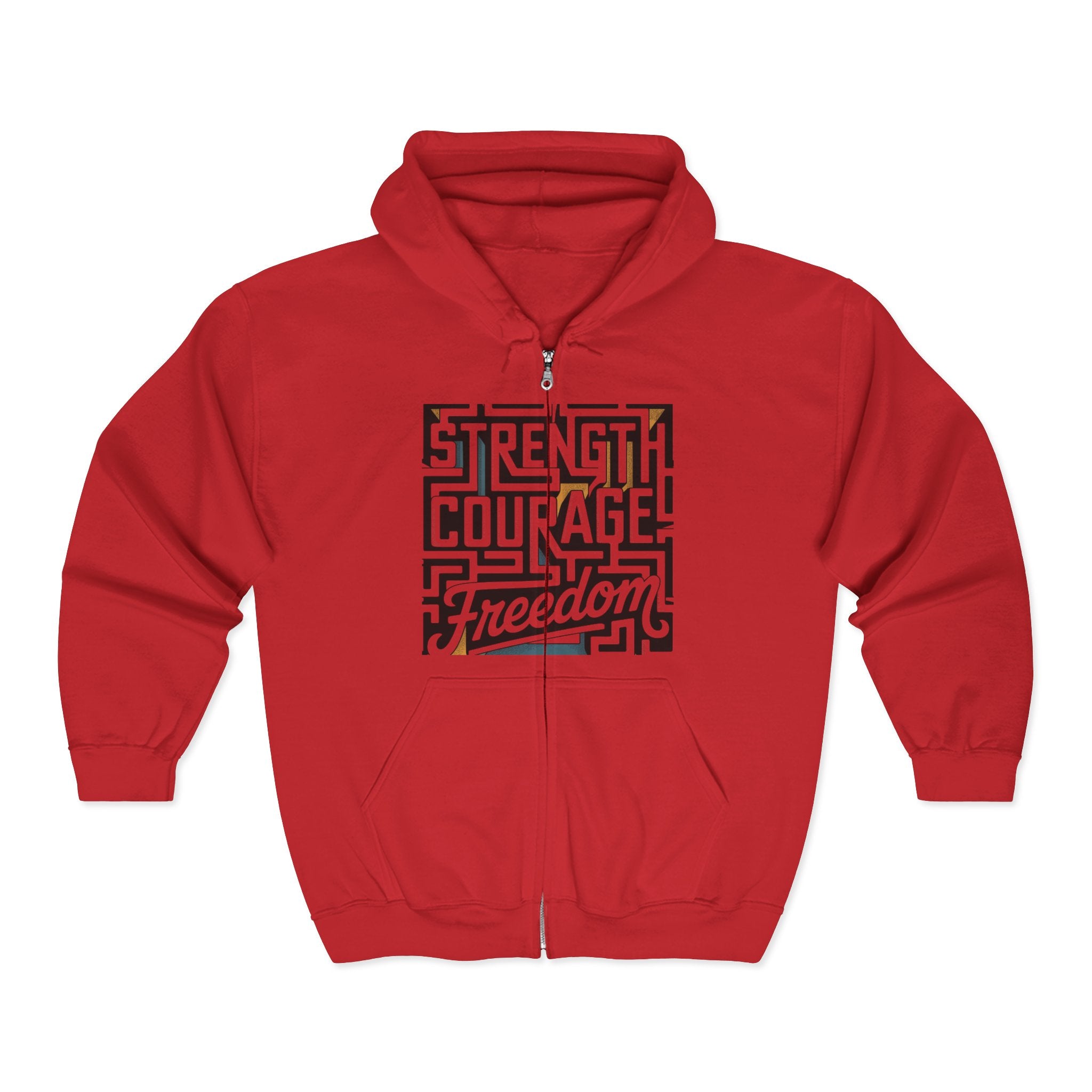 Empowering Freedom Zip-Up Hoodie