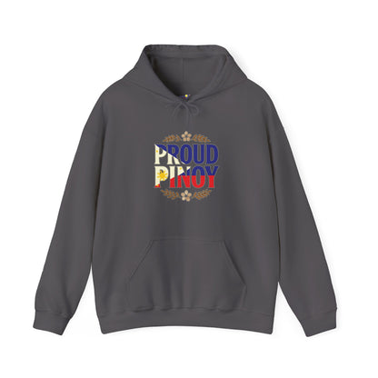 Proud Pinoy  Sa Isip Sa Salita at Sa Gawa Hoodie — Filipino Heritage Pullover