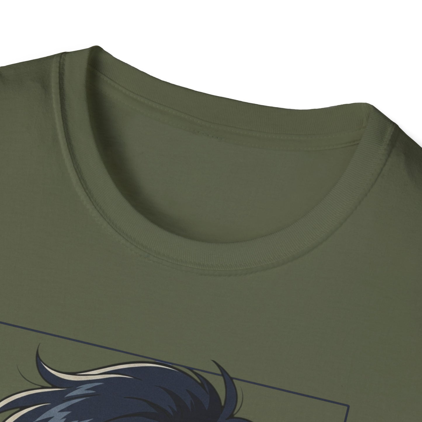 Anime Boy Portrait T‑Shirt — Retro "90's" Back Print