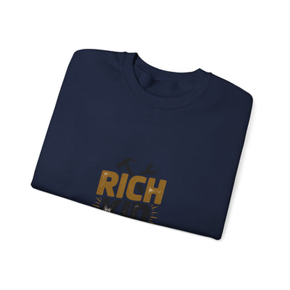 Rich Kid Anak ng Contractor Unisex Heavy Blend™ Crewneck Sweatshirt