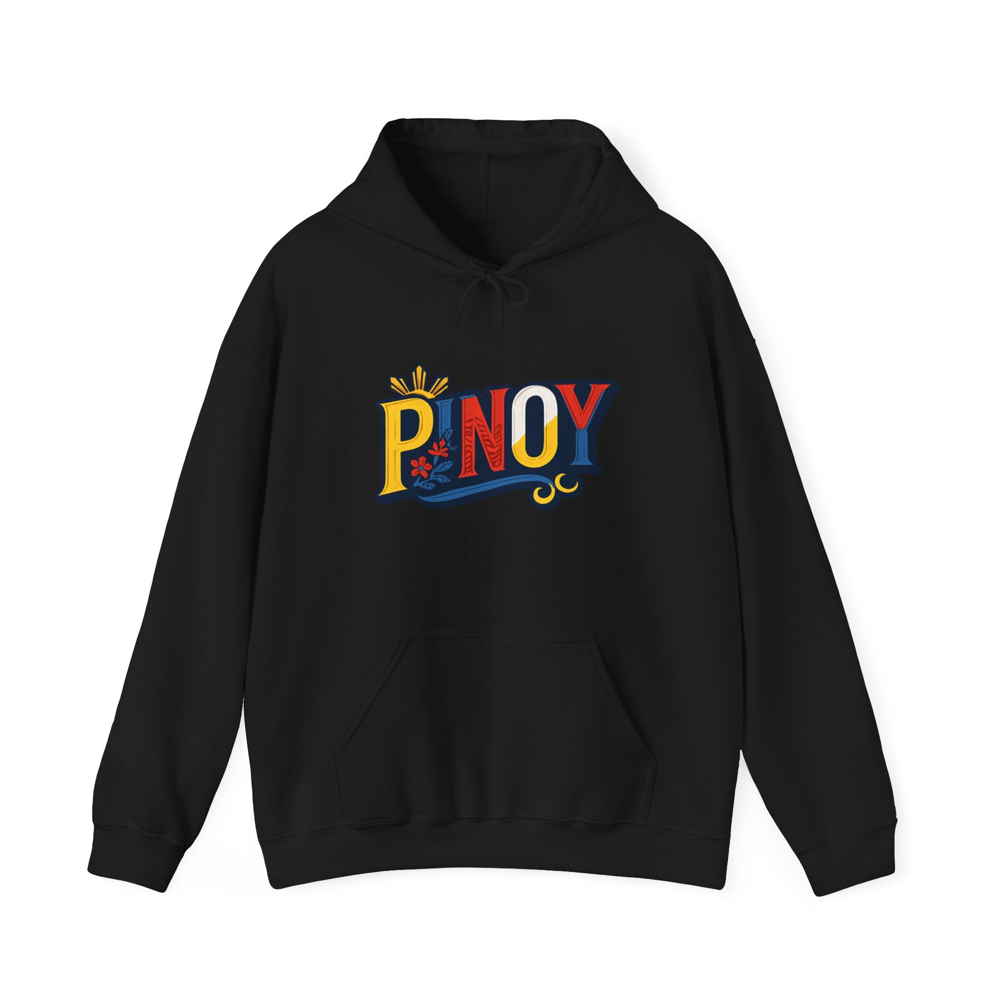 Pinoy Retro Logo Hoodie – Filipino Pride Pullover