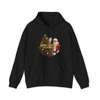 Christmas Hoodie - 'Merry Christmas to Everyone' Front & 'HO, HO, HO!!' Back Holiday Sweatshirt