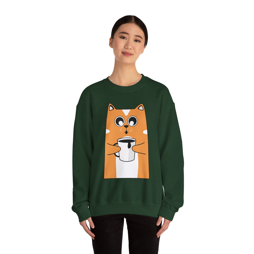 Crewneck Sweatshirt — 'Together Is My Favorite Place to Be' Retro Pocket Design