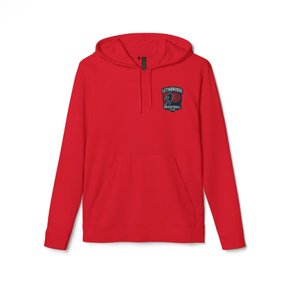 Rebel Basketball League Hoodie — Bold Grunge Basketball Logo