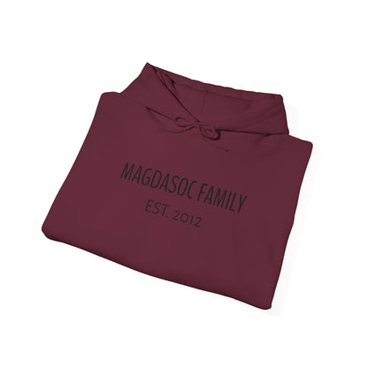 Custom Family Name Hoodie (REGULAR PRINT, DTF)-Personalized Pullover