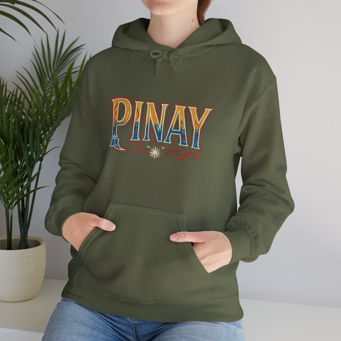 Pinay sa Isip sa Salita at sa Gawa — Filipino Pride Pullover Hoodie