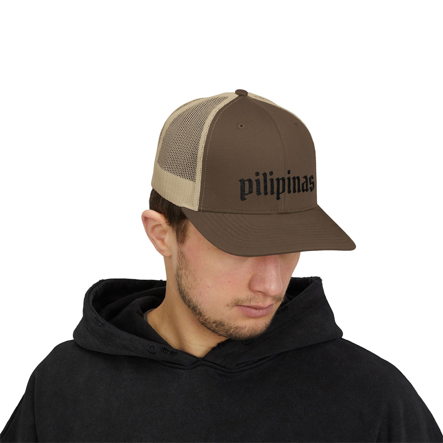 Pilipinas Snapback Trucker Cap - Stylish Mesh Hat for Everyday Wear