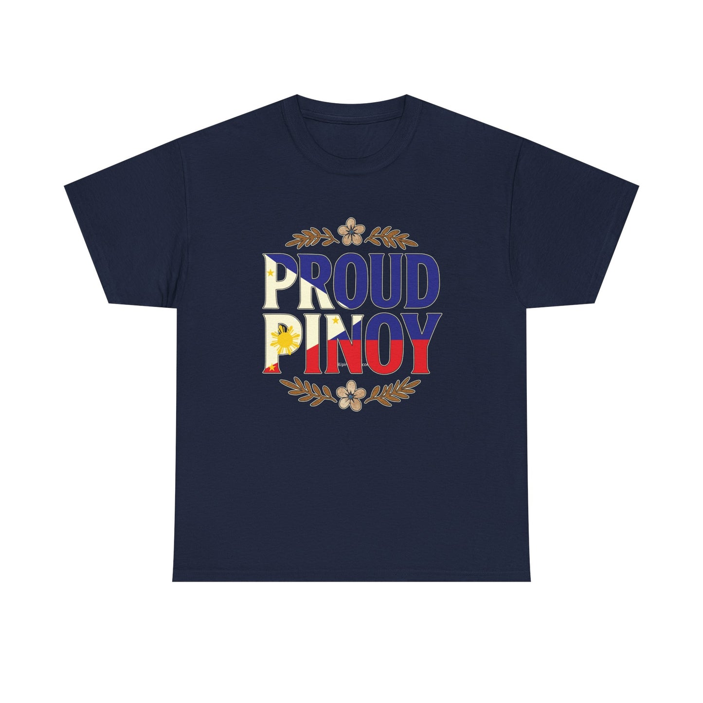 Proud Pinoy T-Shirt – Filipino Flag Pride Tee