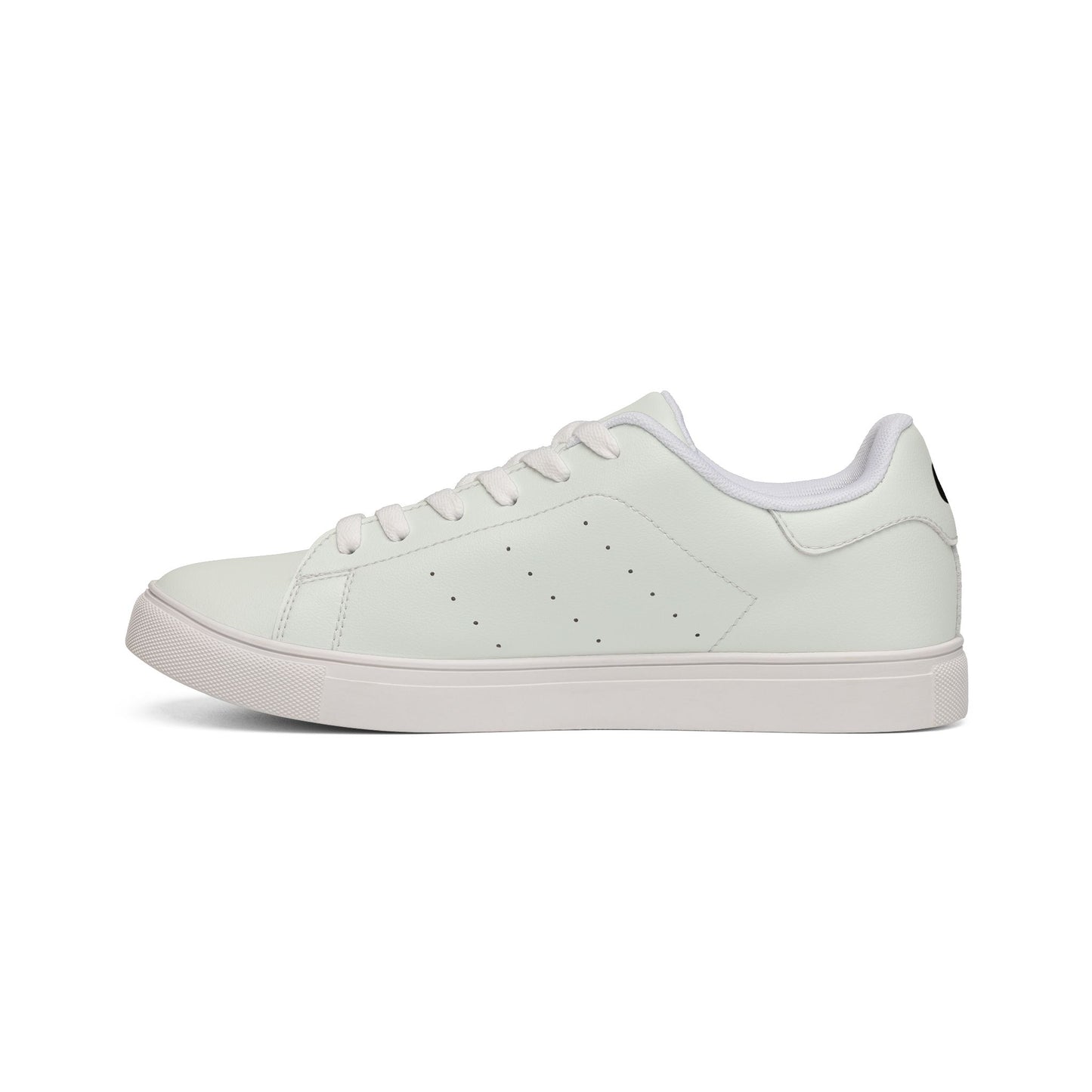 ONE Classic White Leather Sneakers — Low-Top Casual Trainers