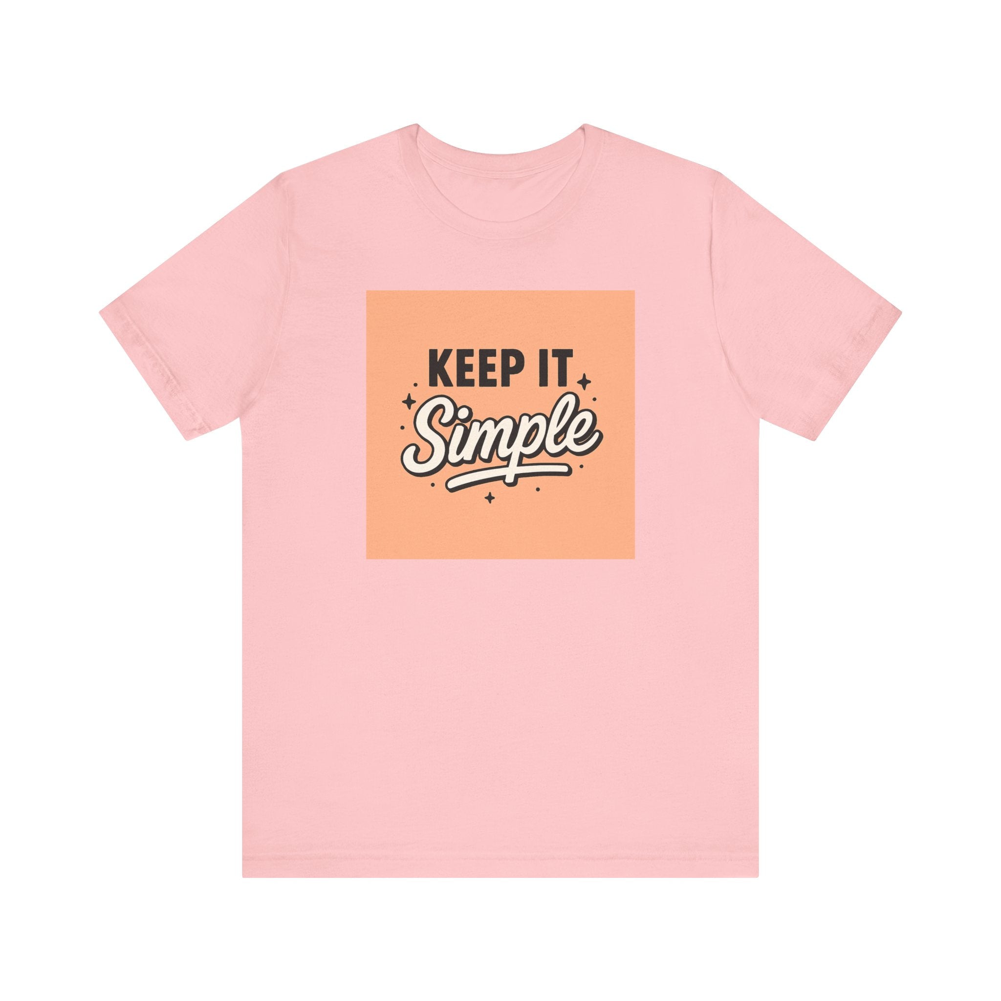 Keep It Simple T-Shirt — Minimalist Retro Graphic Tee