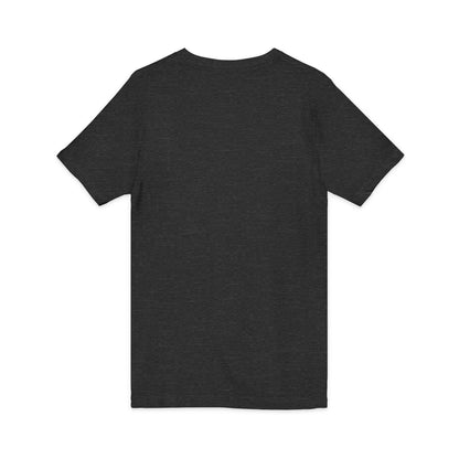 Basketball Player Art V-Neck Tee — Dynamic Court Action Graphic Shirt