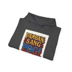 Filipino Pride Hoodie — "Pambansang Pogi" Retro Lettering Pullover