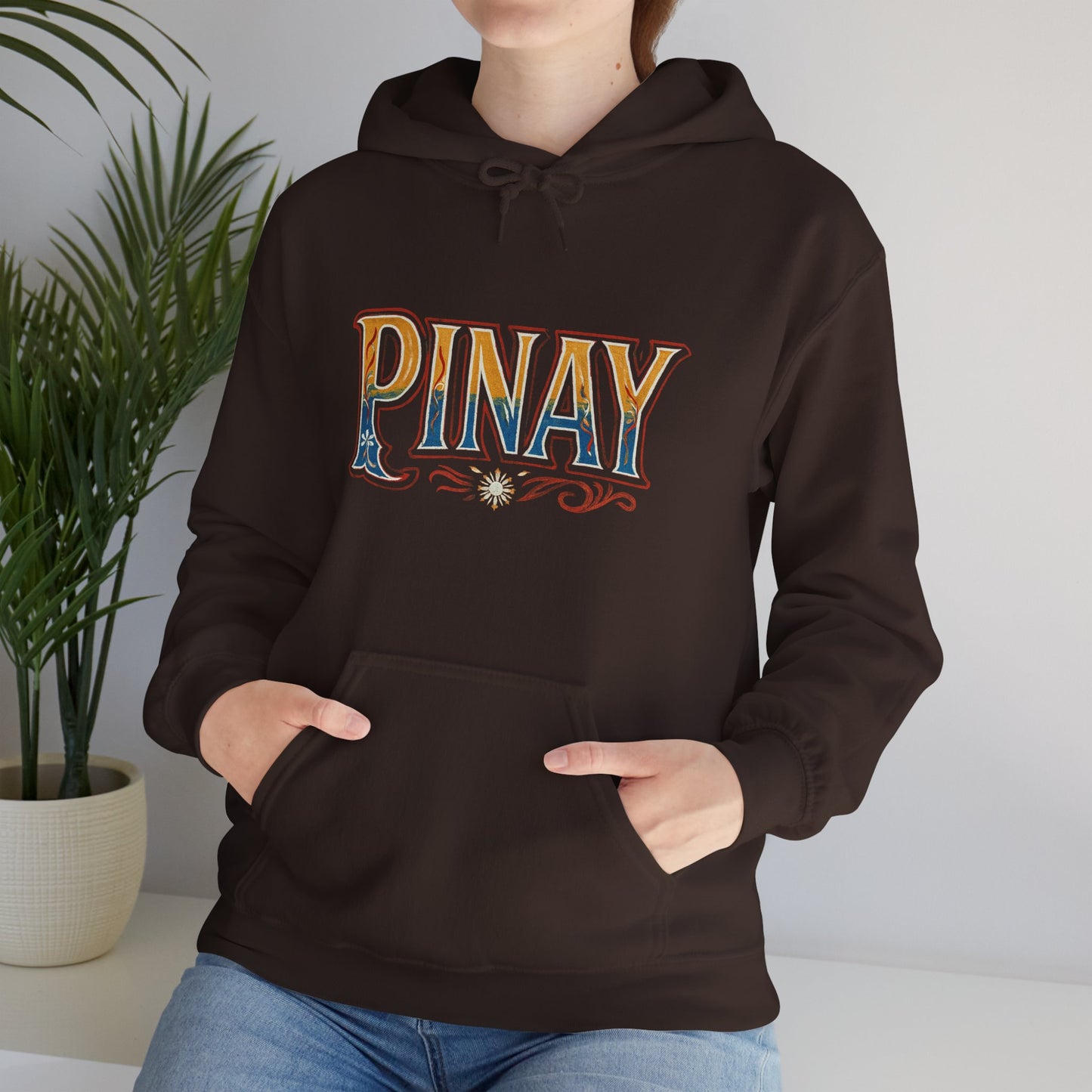 Pinay sa Isip sa Salita at sa Gawa — Filipino Pride Pullover Hoodie