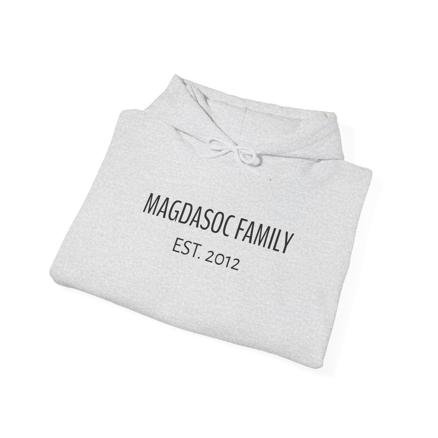 Custom Family Name Hoodie (REGULAR PRINT, DTF)-Personalized Pullover
